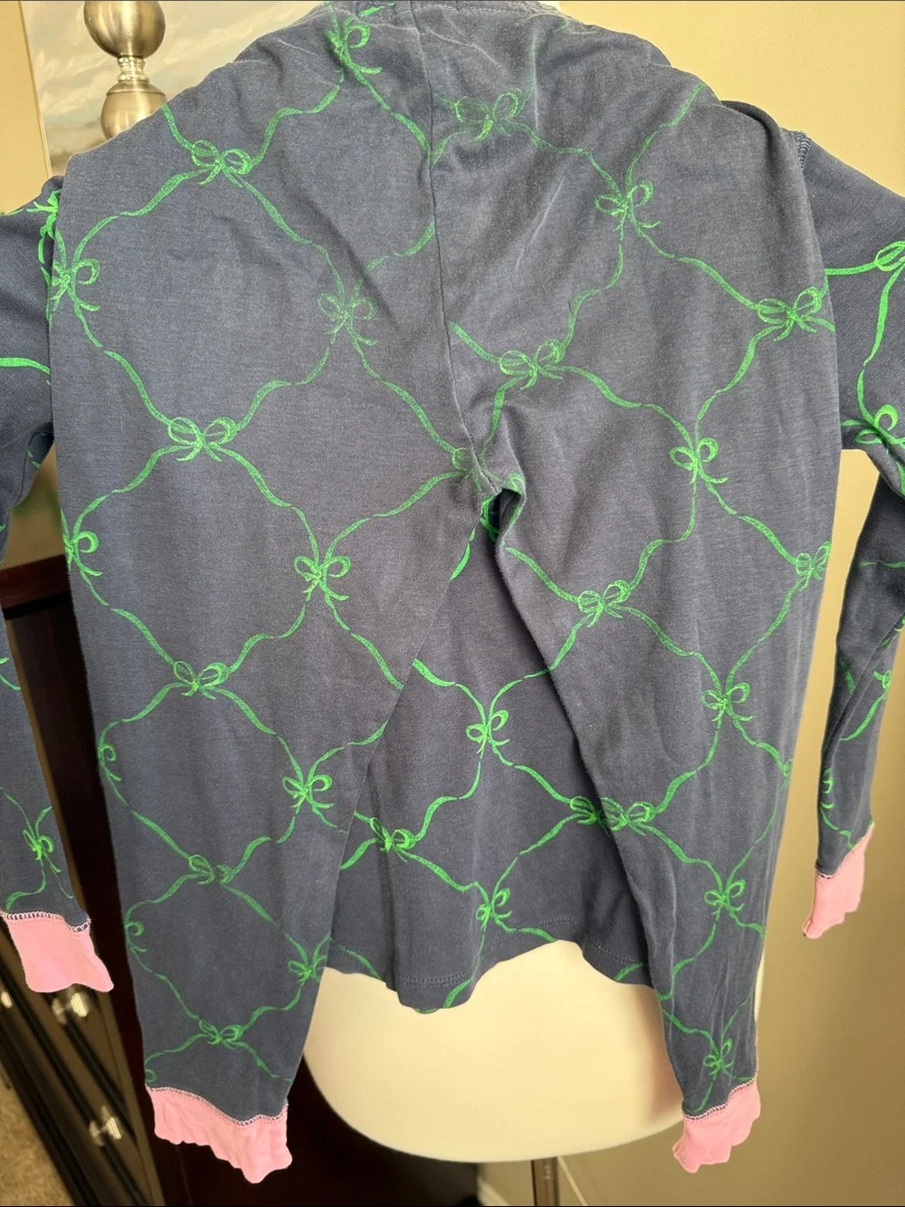 The Beaufort Bonnet Company Richmond Ribbons pajama set girls 6